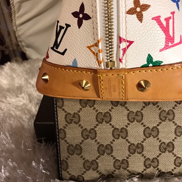 Louis Vuitton Multicolor Alma SOLD TO MERCARI - Picture 3 of 8